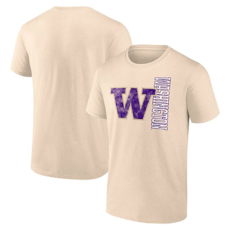 slide 3 of 3, NCAA Washington Huskies Men's Angora Bi-Blend T-Shirt - L, 1 ct