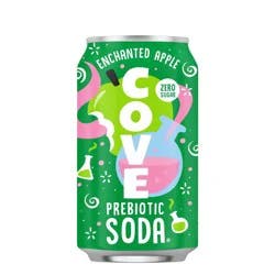 Cove Enchanted Apple Prebiotic Soda - 12 fl oz Can