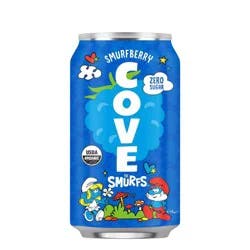 Cove Smurfberry Probiotic Soda - 12 fl oz Can
