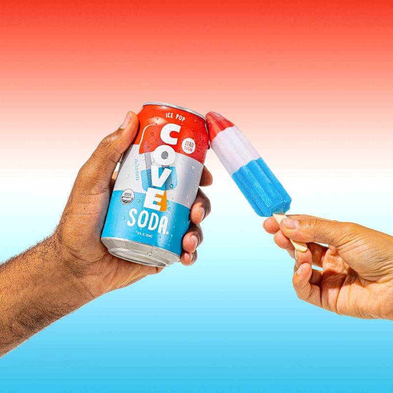 slide 2 of 3, Cove Ice Pop Soda - 12 fl oz Can, 12 fl oz