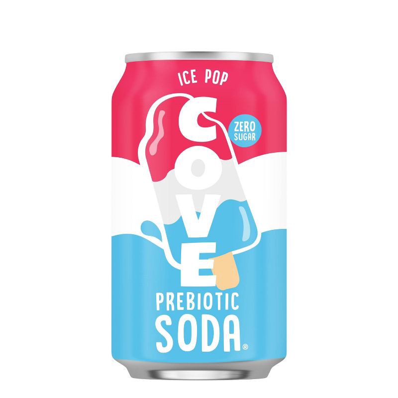 slide 1 of 4, Cove Ice Pop Prebiotic Soda - 12 fl oz Can, 12 fl oz