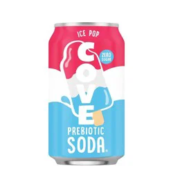 Cove Ice Pop Prebiotic Soda - 12 fl oz Can