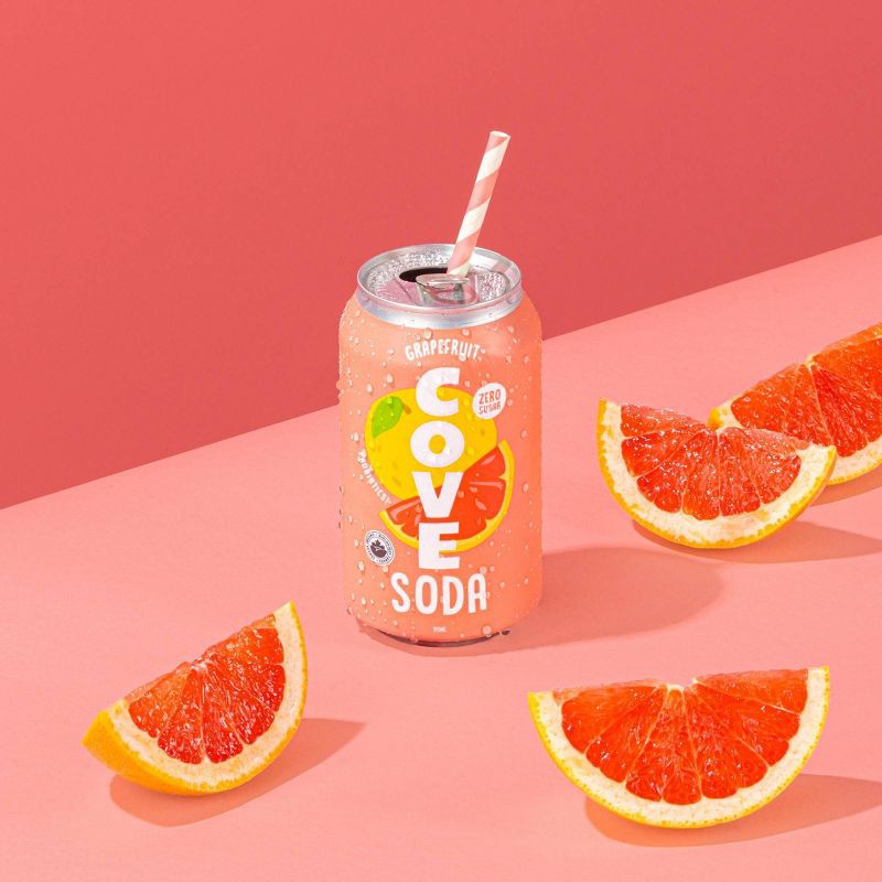 slide 2 of 4, Cove Grapefruit Cola Soda - 12 fl oz Can, 12 fl oz