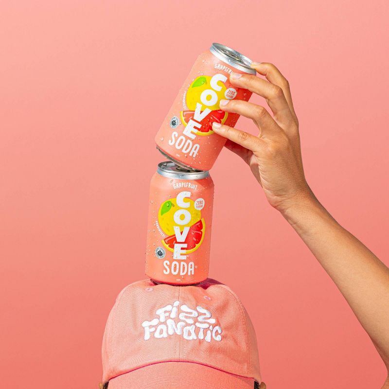 slide 4 of 4, Cove Grapefruit Cola Soda - 12 fl oz Can, 12 fl oz