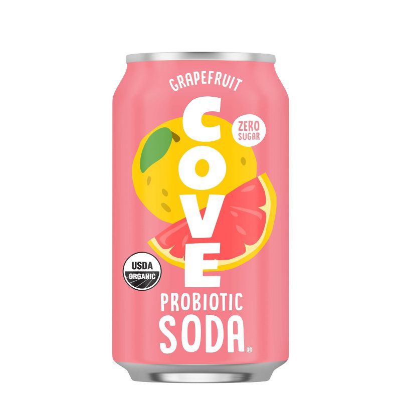 slide 1 of 4, Cove Grapefruit Cola Soda - 12 fl oz Can, 12 fl oz