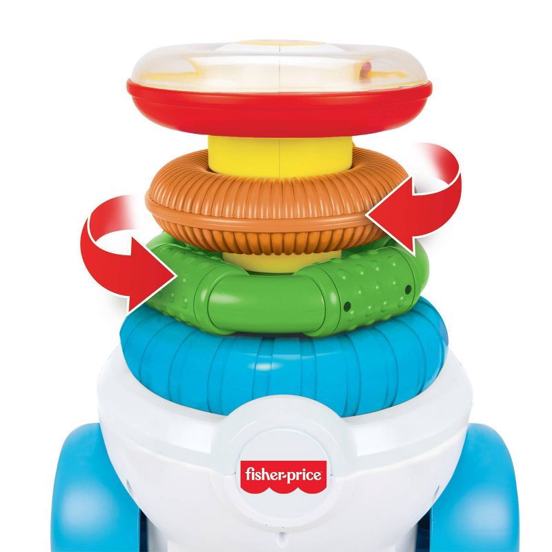 slide 3 of 7, Fisher-Price Rock A Stack Exclusive Ride-On, 1 ct