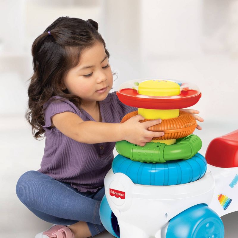 slide 4 of 7, Fisher-Price Rock A Stack Exclusive Ride-On, 1 ct