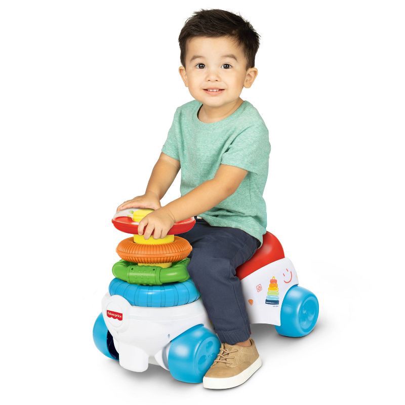 slide 6 of 7, Fisher-Price Rock A Stack Exclusive Ride-On, 1 ct