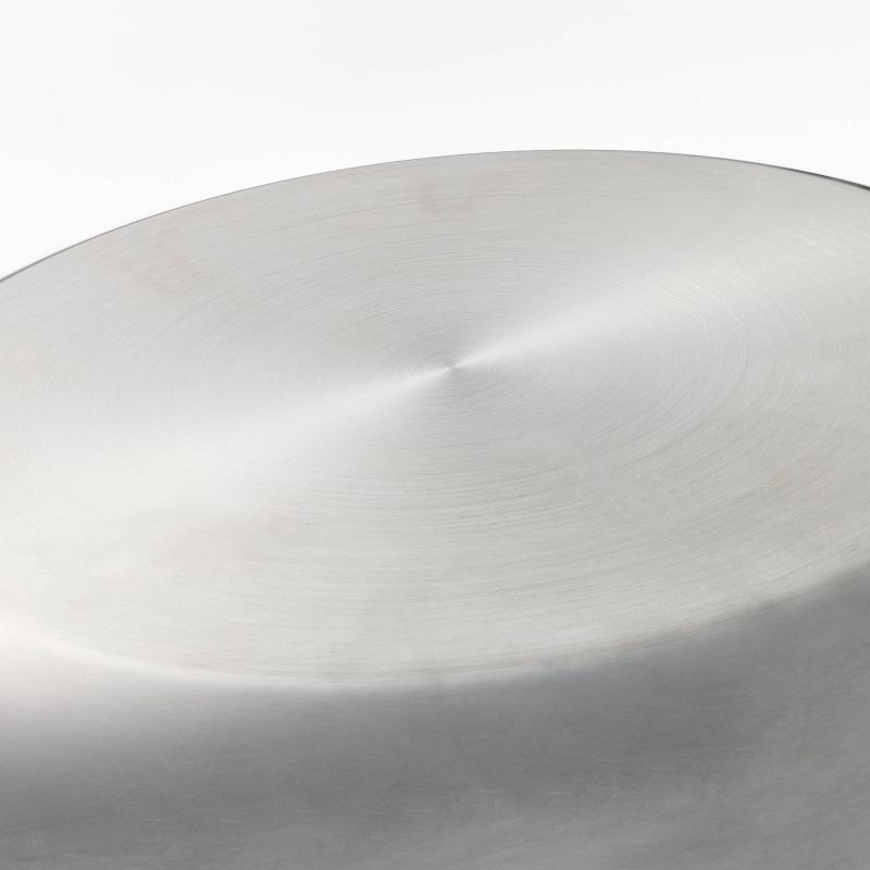 slide 5 of 7, 12" Nonstick Ceramic Coated Stainless Steel Frying Pan with Cover - Figmint™, 1 ct