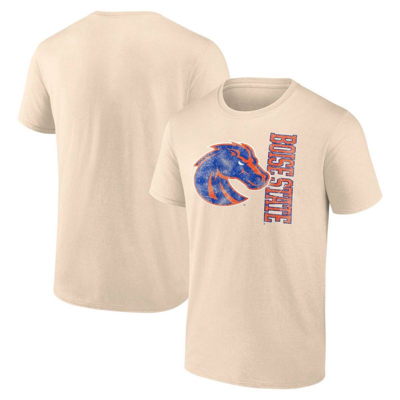 slide 3 of 3, NCAA Boise State Broncos Men's Angora Bi-Blend T-Shirt - XXL, 1 ct