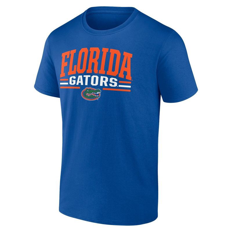 slide 1 of 3, NCAA Florida Gators Men's Bi-Blend T-Shirt - Royal Blue S, 1 ct