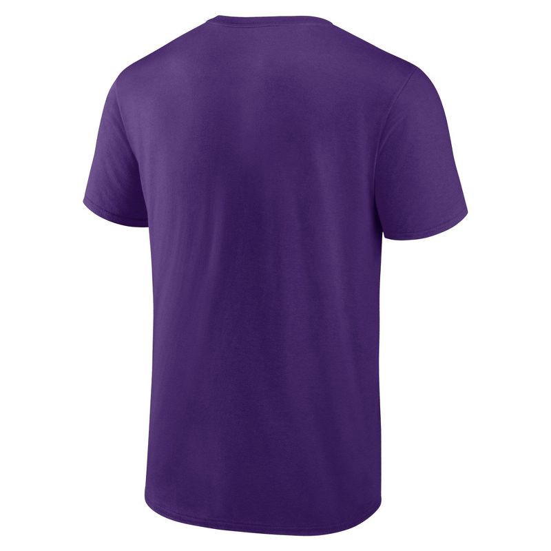 slide 2 of 2, NCAA Washington Huskies Men's Bi-Blend T-Shirt - Purple S, 1 ct