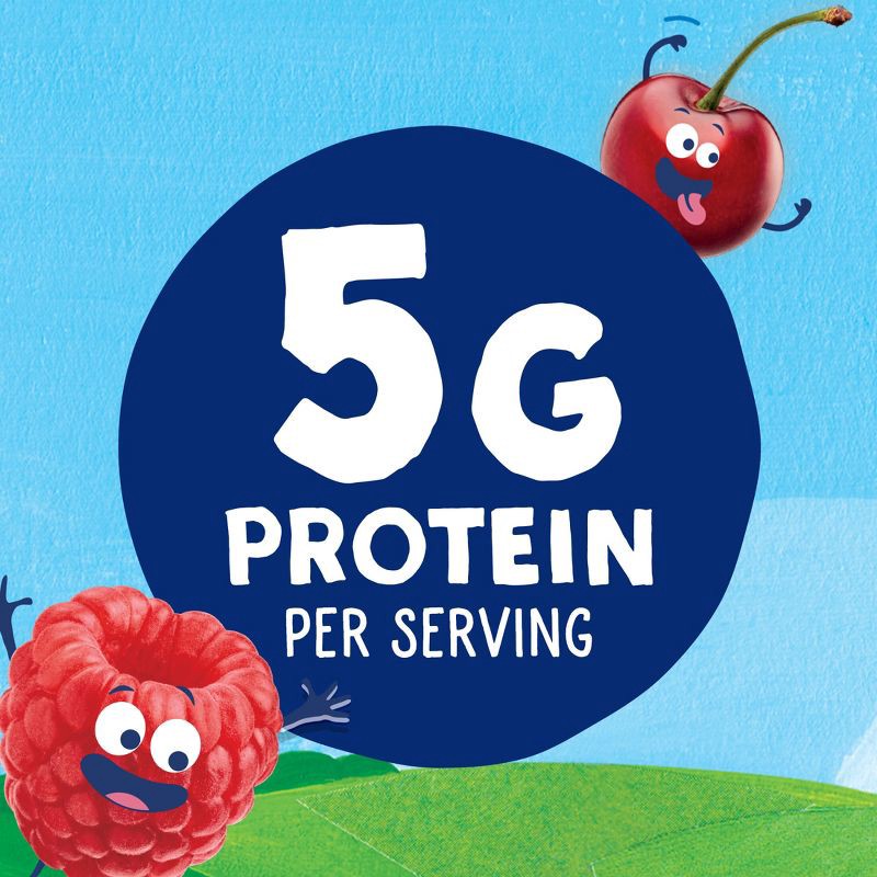 slide 2 of 8, Stonyfield Kids' Cherry Berry Traditional Yogurt Pouch - 14oz/4ct, 4 ct; 14 oz
