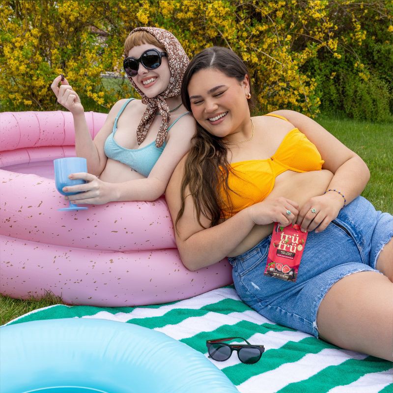 slide 7 of 8, Tru Fru Freeze Dried Strawberries in Dark and White Chocolate - 1.7oz, 1.7 oz