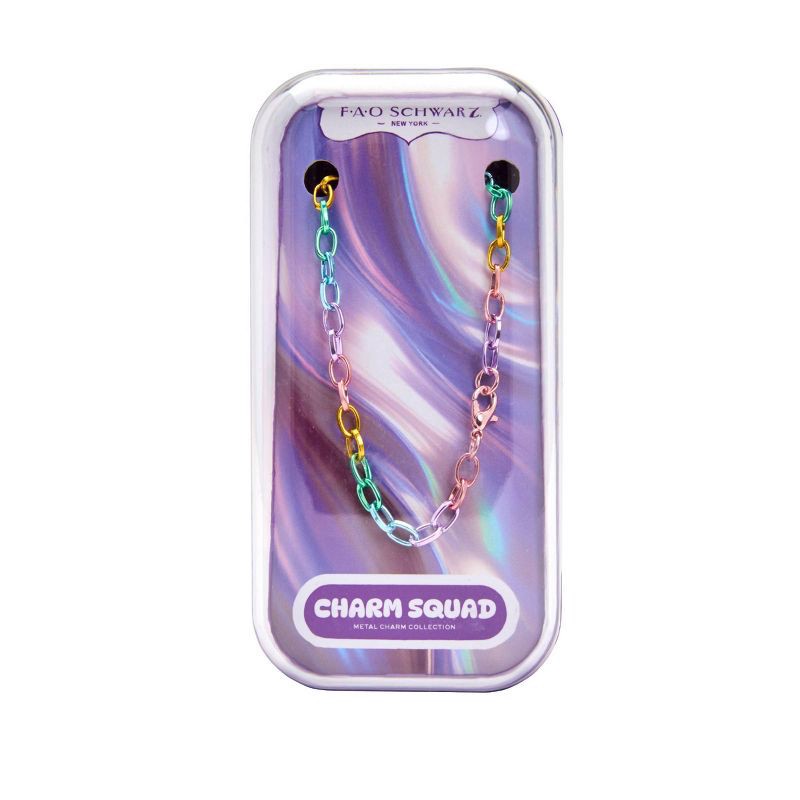 slide 5 of 5, FAO Schwarz Charm Squad Rainbow Bracelet, 1 ct