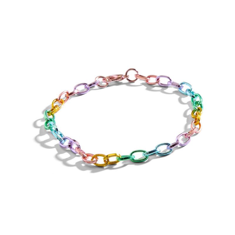 slide 1 of 5, FAO Schwarz Charm Squad Rainbow Bracelet, 1 ct