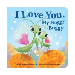 Sourcebooks I Love You, My Huggy Buggy - (Punderland) by Rose Rossner (Board Book)