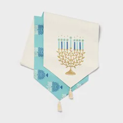 14"x72" Reversible Menorah Table Runner - Spritz™