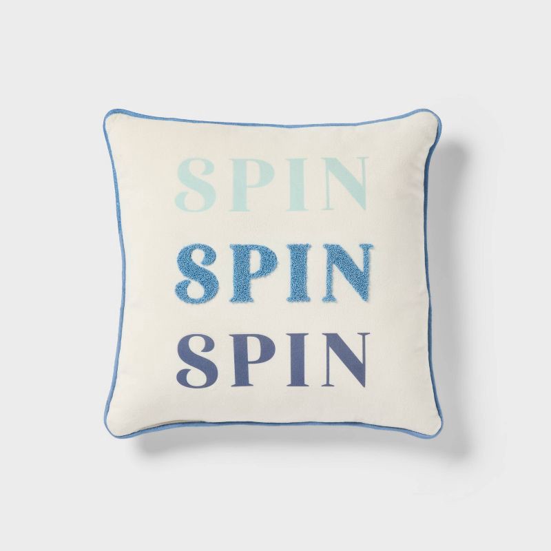 slide 3 of 3, 16"x16" Spin Reversible Decorative Pillow - Spritz™, 1 ct