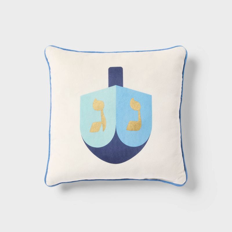 slide 1 of 3, 16"x16" Spin Reversible Decorative Pillow - Spritz™, 1 ct