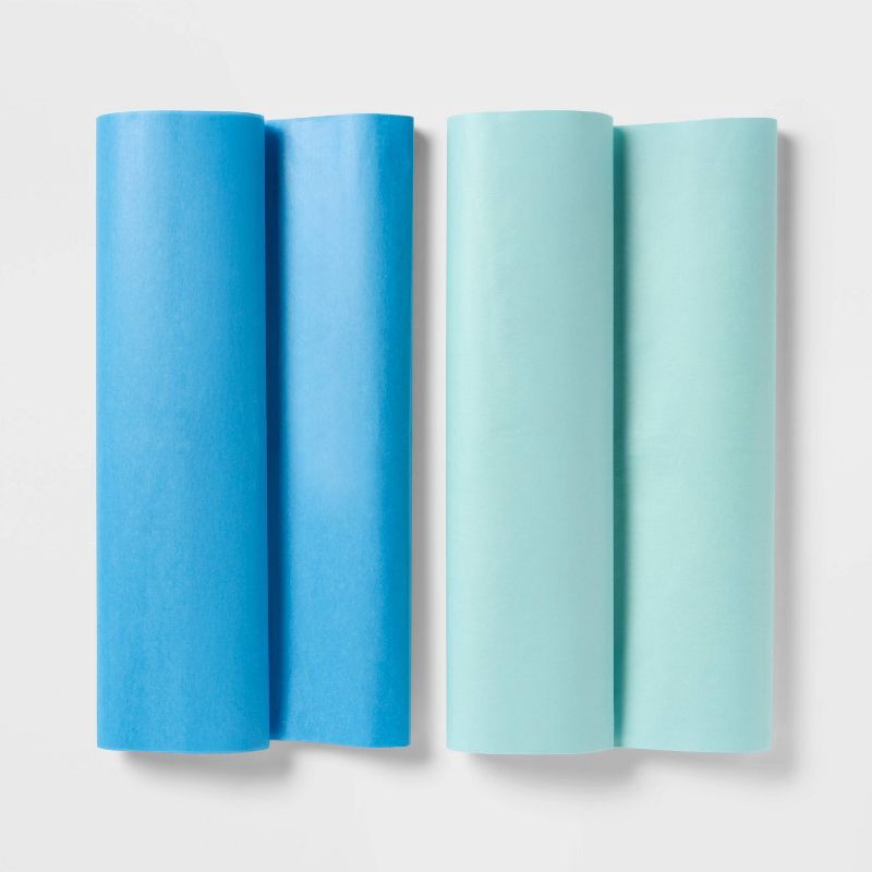 slide 1 of 3, 8ct Hanukkah Tissues Blue/Sage - Spritz™, 8 ct