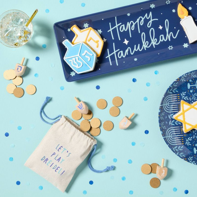 slide 2 of 3, 24pc Dreidel Hanukkah Game - Spritz™, 24 ct