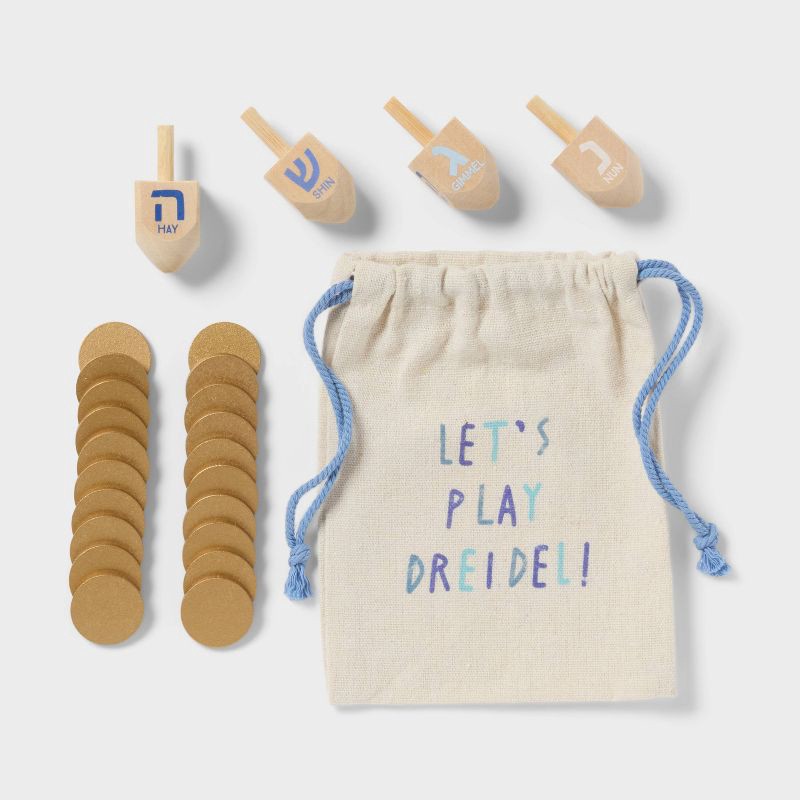 slide 1 of 3, 24pc Dreidel Hanukkah Game - Spritz™, 24 ct