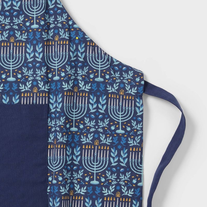slide 4 of 4, Adult Hanukkah Cooking Apron - Spritz™, 1 ct
