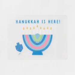 'Hanukkah Is Here' Placemat - Spritz™