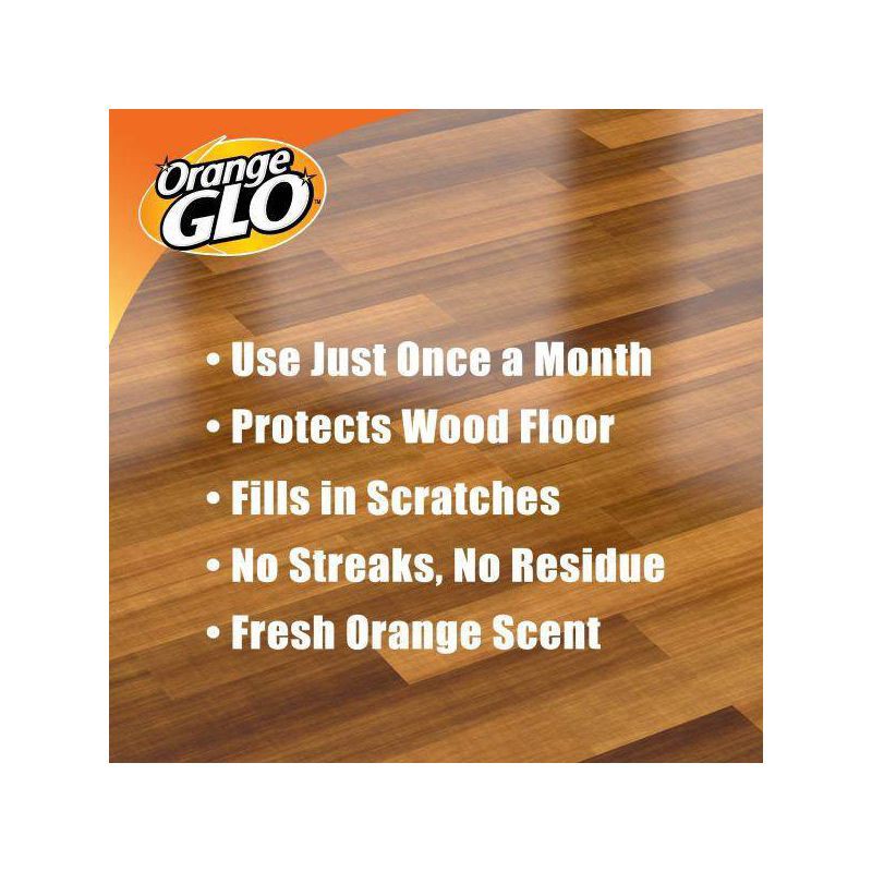 slide 8 of 8, Orange GLO 4-in-1 Monthly Hardwood Liquid Floor Polish - Orange Scent - 24 fl oz, 24 fl oz
