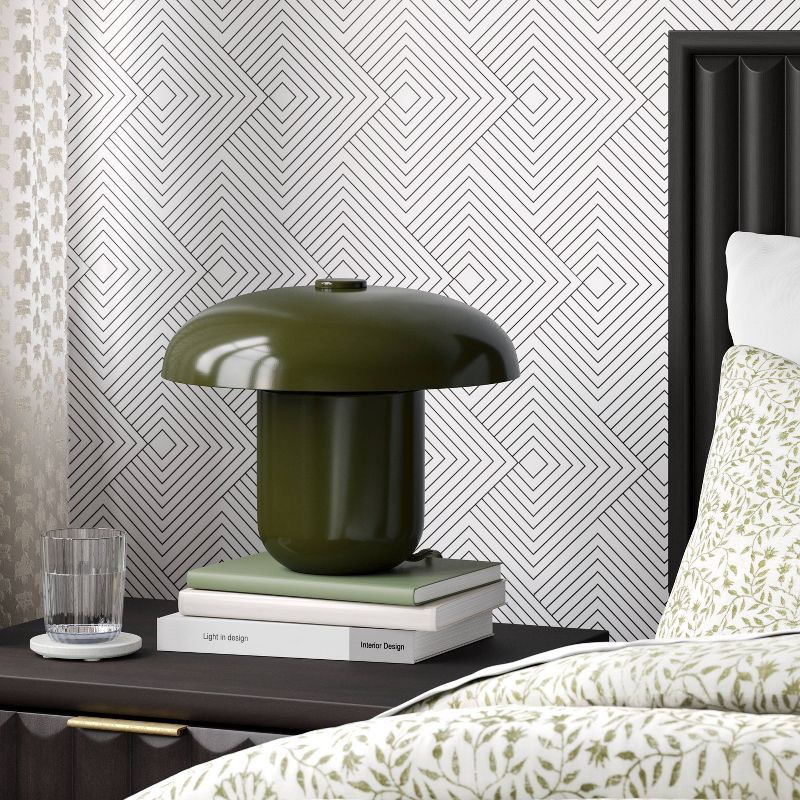 slide 3 of 4, Touch Sensor Table Lamp Green - Threshold™, 1 ct