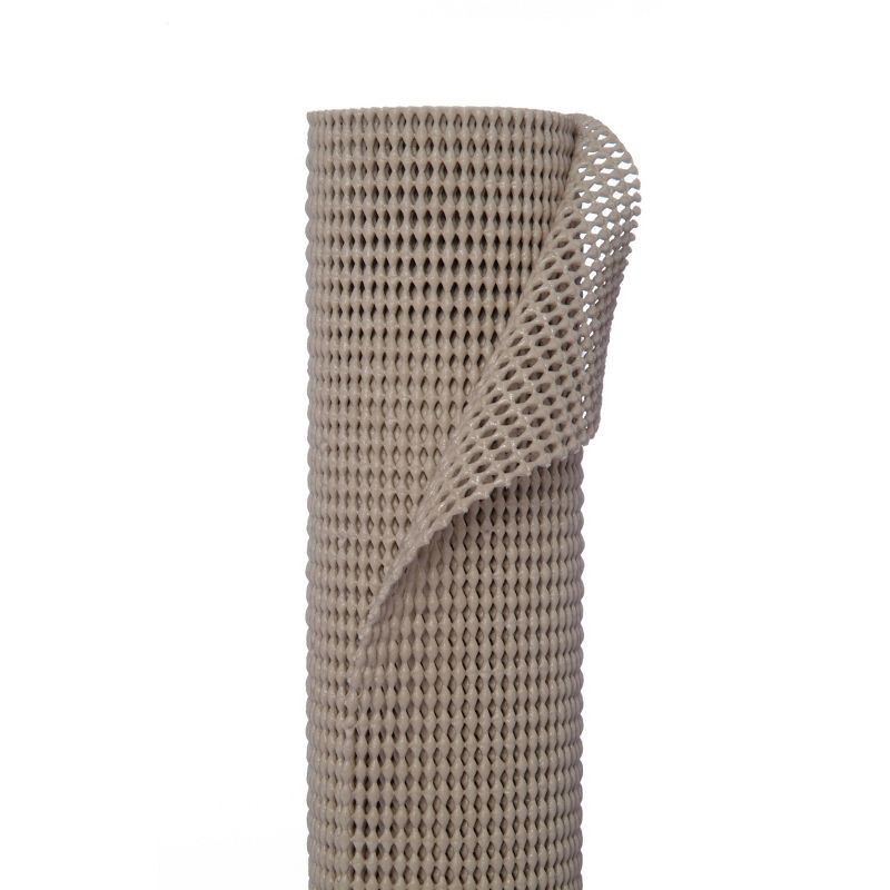 slide 2 of 7, Con-Tact 18"x4' Shelf Liner Grip-N-Stick Taupe, 1 ct