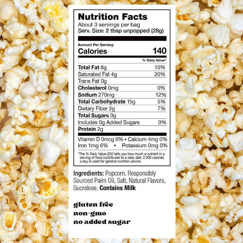 slide 5 of 5, Opopop Microwave Popcorn Salty Caramel - 8.5oz/3ct, 8.5 oz, 3 ct