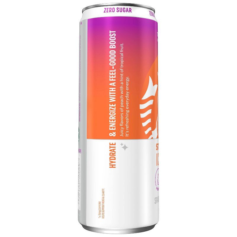 slide 2 of 6, Starbucks RTD Starbucks Iced Tropical Peach Energy Drink - 12 fl oz Can, 12 fl oz