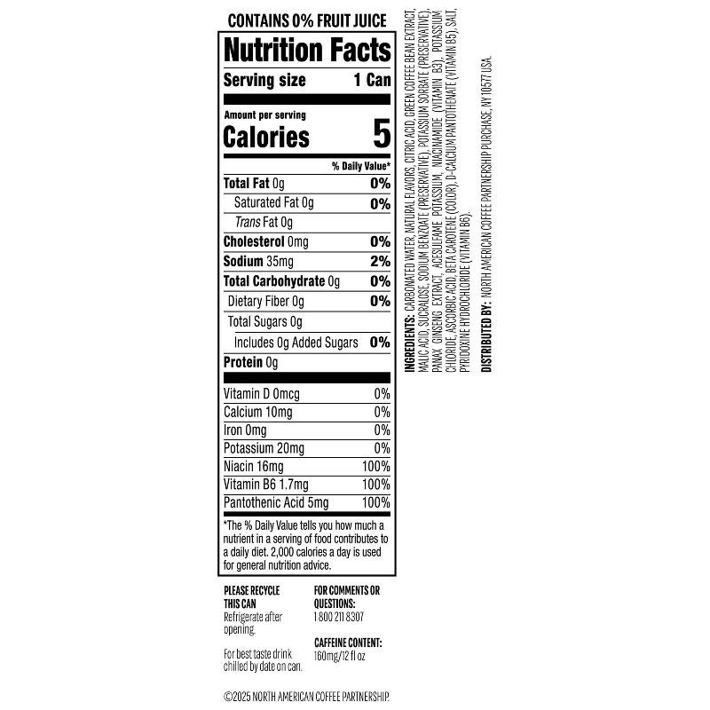 slide 6 of 6, Starbucks RTD Starbucks Iced Tropical Peach Energy Drink - 12 fl oz Can, 12 fl oz