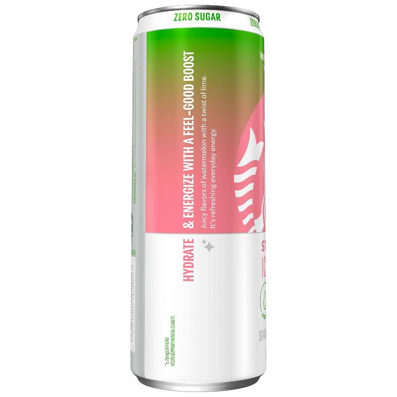 slide 2 of 6, Starbucks RTD Starbucks Iced Watermelon Energy Drink - 12 fl oz Can, 12 fl oz