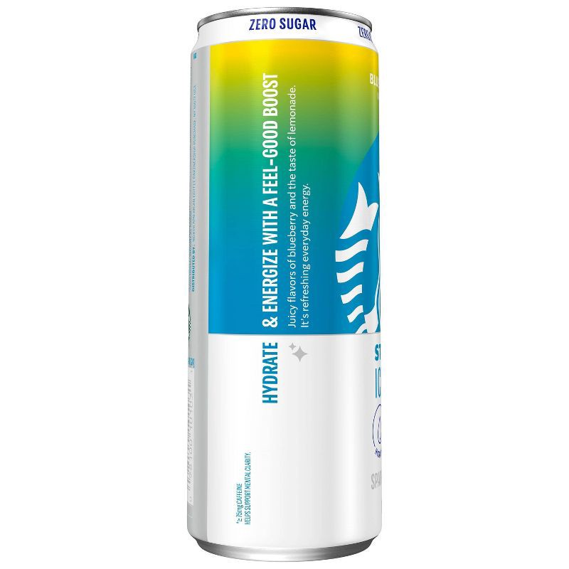 slide 2 of 6, Starbucks RTD Starbucks Iced Blueberry Lemonade Energy Drink - 12 fl oz Can, 12 fl oz