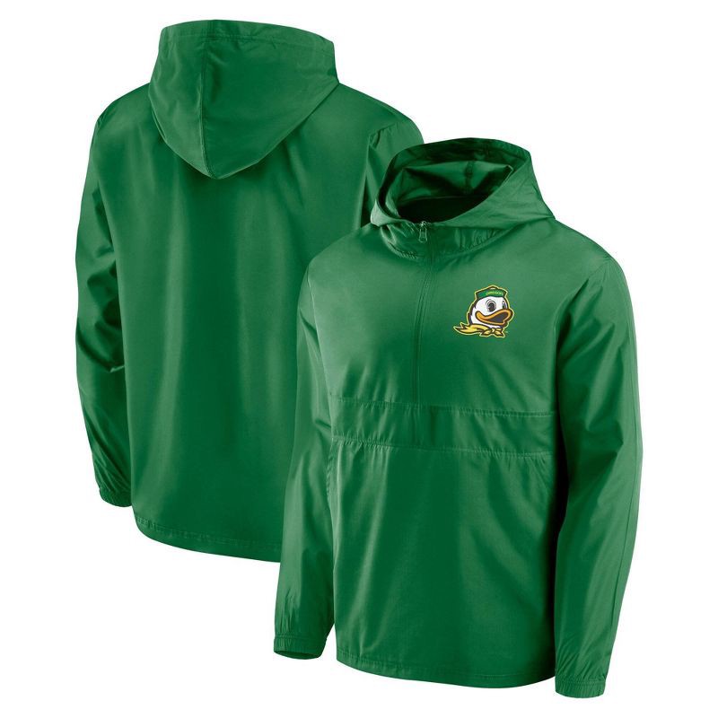 slide 3 of 3, NCAA Oregon Ducks Men's Gray Windbreaker Jacket - S, 1 ct