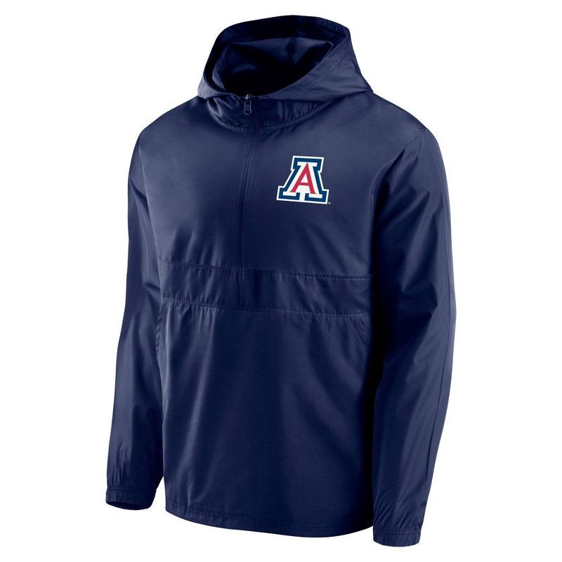 slide 1 of 3, NCAA Arizona Wildcats Men's Gray Windbreaker Jacket - L, 1 ct