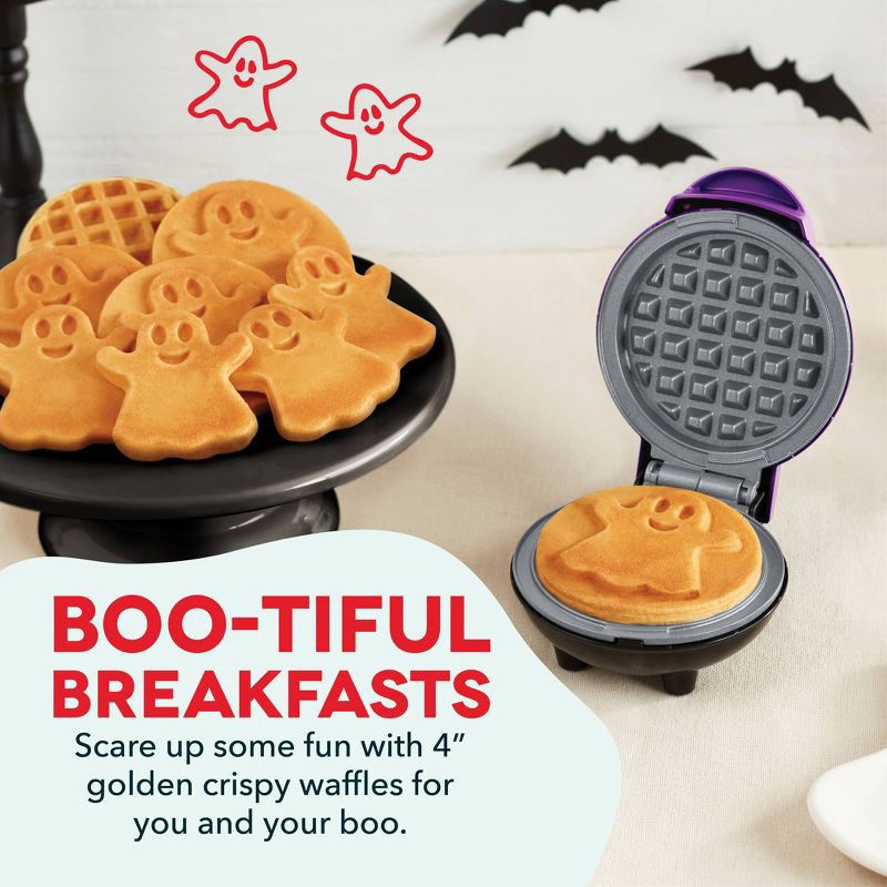 slide 3 of 7, Dash Ghost Mini Waffle Maker, 1 ct