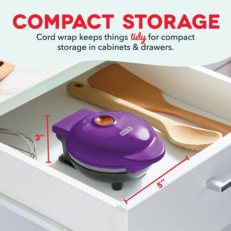 slide 7 of 7, Dash Ghost Mini Waffle Maker, 1 ct