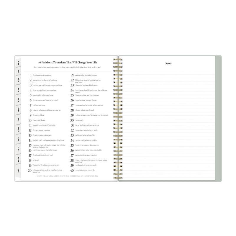 slide 14 of 18, Blue Sky The Everygirl 2026 Weekly/Monthly Planning Calendar 8.5"x11" Poetry, 1 ct