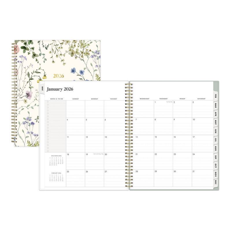 slide 4 of 18, Blue Sky The Everygirl 2026 Weekly/Monthly Planning Calendar 8.5"x11" Poetry, 1 ct