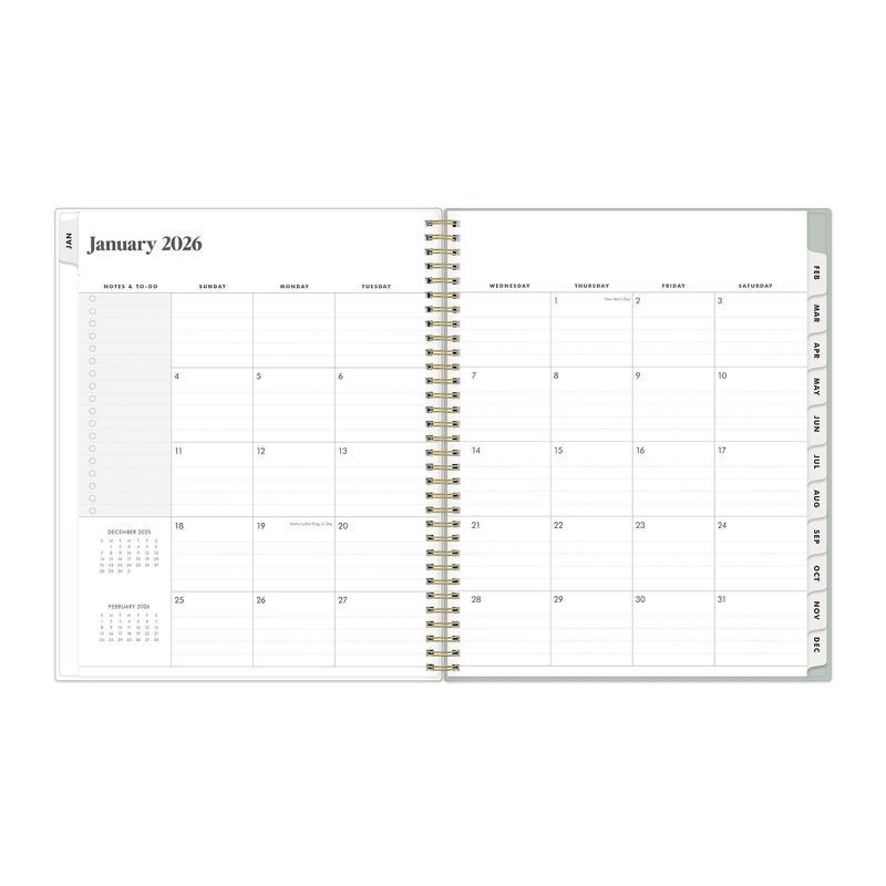 slide 6 of 18, Blue Sky The Everygirl 2026 Weekly/Monthly Planning Calendar 8.5"x11" Poetry, 1 ct