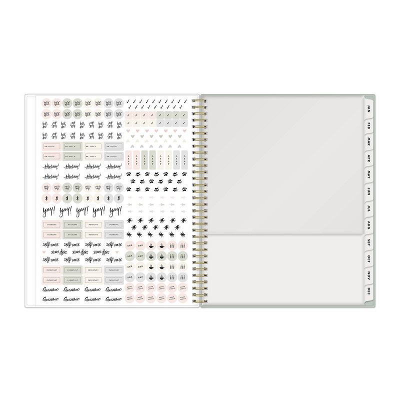 slide 7 of 18, Blue Sky The Everygirl 2026 Weekly/Monthly Planning Calendar 8.5"x11" Poetry, 1 ct