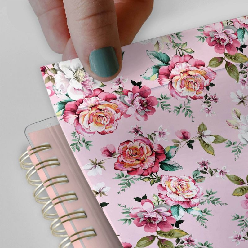 slide 15 of 15, Blue Sky Day Designer 2026 Weekly/Monthly Planning Calendar 8.5"x11" Rose Pink Floral, 1 ct