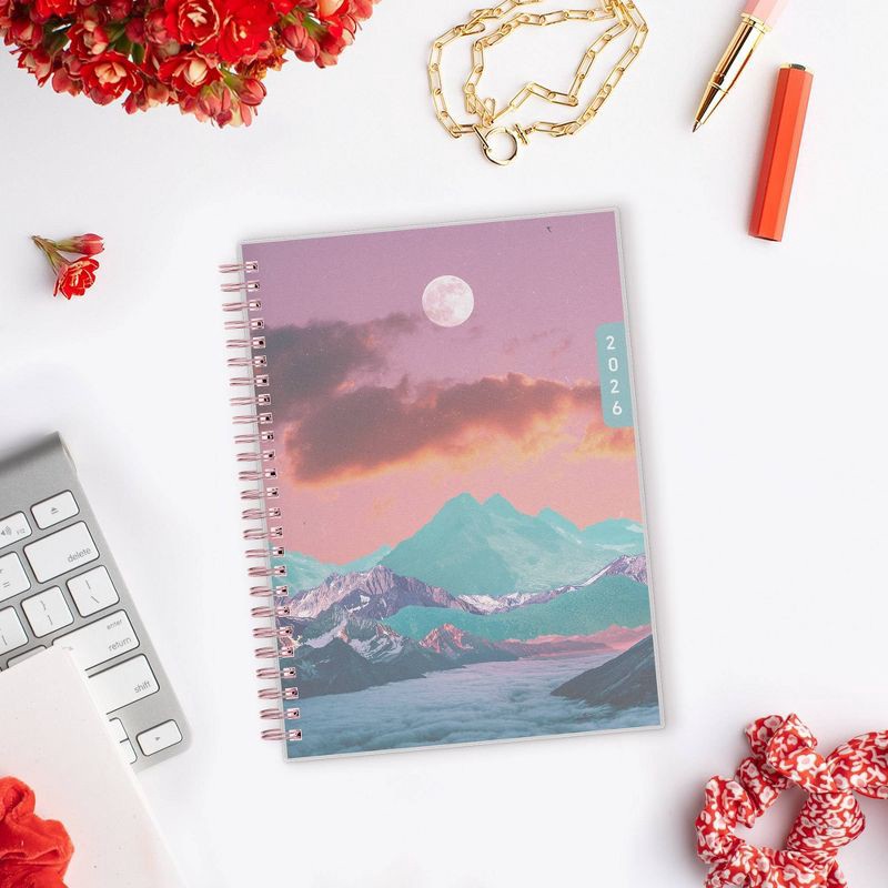 slide 2 of 13, Blue Sky WAAV 2026 Weekly/Monthly Planning Calendar and Notes 5.875"X8.625" Laura Frosted, 1 ct