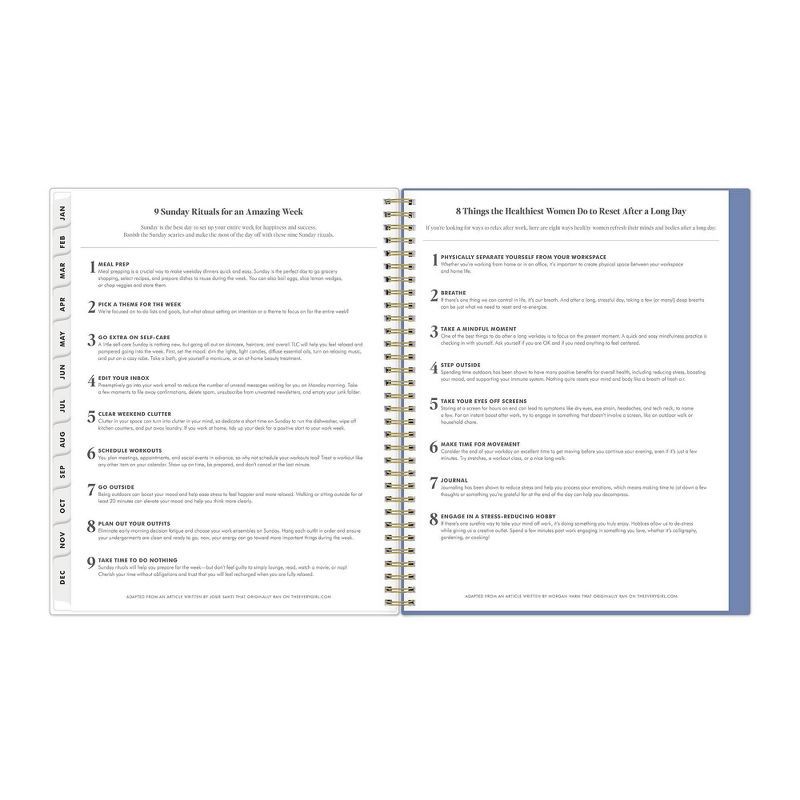 slide 13 of 18, Blue Sky The Everygirl 2026 Weekly/Monthly Planning Calendar 8.5"x11" Rhine, 1 ct