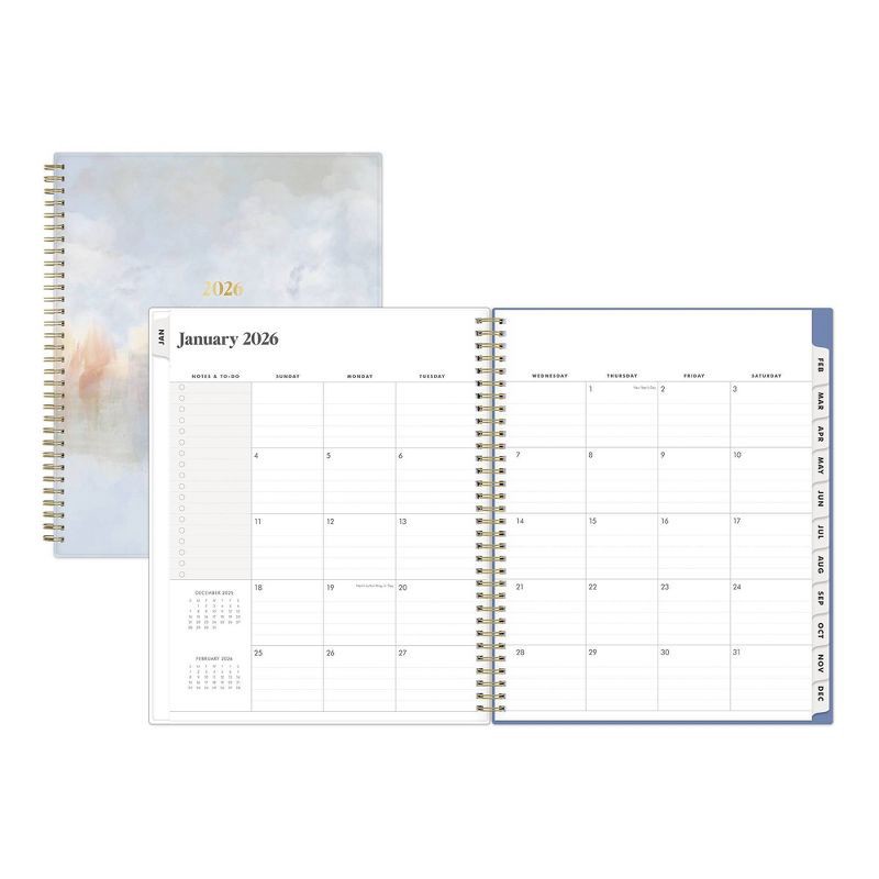 slide 4 of 18, Blue Sky The Everygirl 2026 Weekly/Monthly Planning Calendar 8.5"x11" Rhine, 1 ct