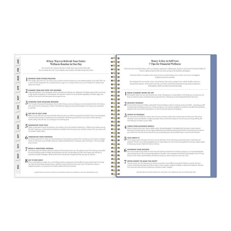 slide 11 of 18, Blue Sky The Everygirl 2026 Weekly/Monthly Planning Calendar 8.5"x11" Rhine, 1 ct